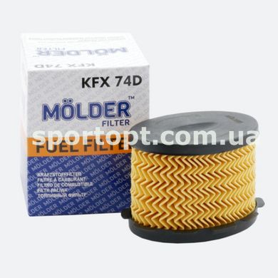 Фільтр паливний Molder Filter KFX 74D (WF8177, KX84DEco, PU1021X)